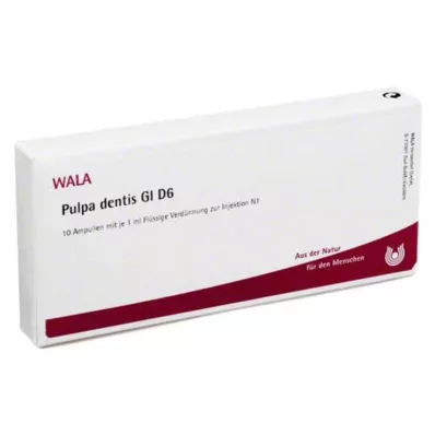 PULPA DENTIS GL D 6 ampulas, 10X1 ml PULPA DENTIS GL D 6 ampulas, 10X1 ml