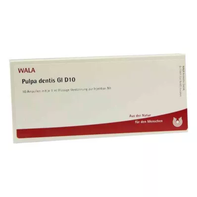 PULPA DENTIS GL D 10 ampulas, 10X1 ml PULPA DENTIS GL D 10 ampulas, 10X1 ml