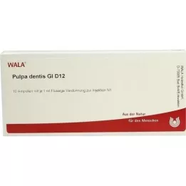 PULPA DENTIS GL D 12 ampulas, 10X1 ml