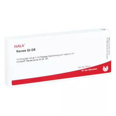 RENES GL D 5 ampulas, 10X1 ml RENES GL D 5 ampulas, 10X1 ml