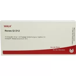 RENES GL D 12 ampulas, 10X1 ml