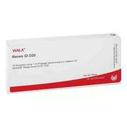 RENES GL D 20 ampulas, 10X1 ml