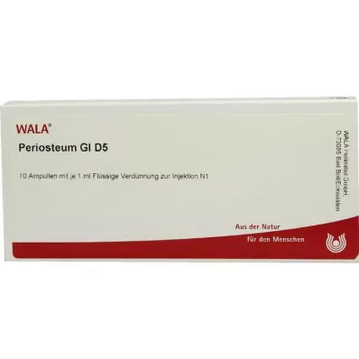 PERIOSTEUM GL D 5 ampulas, 10X1 ml PERIOSTEUM GL D 5 ampulas, 10X1 ml