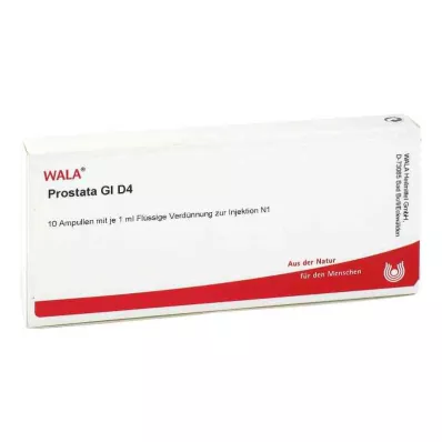 PROSTATA GL D 4 ampulas, 10X1 ml PROSTATA GL D 4 ampulas, 10X1 ml