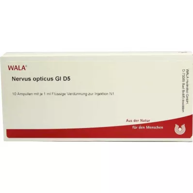 NERVUS OPTICUS GL D 5 ampulas, 10X1 ml NERVUS OPTICUS GL D 5 ampulas, 10X1 ml