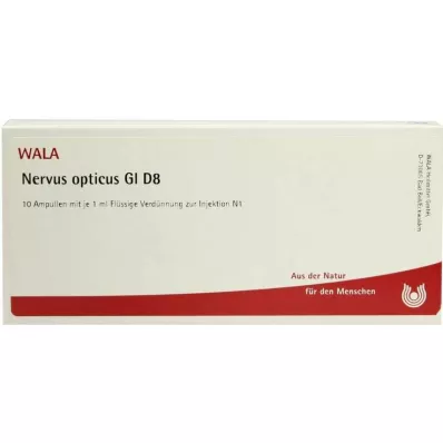 NERVUS OPTICUS GL D 8 ampulas, 10X1 ml