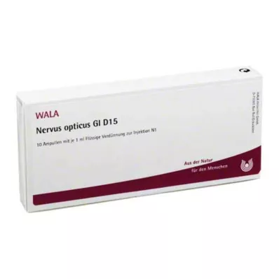 NERVUS OPTICUS GL D 15 ampulas, 10X1 ml NERVUS OPTICUS GL D 15 ampulas, 10X1 ml