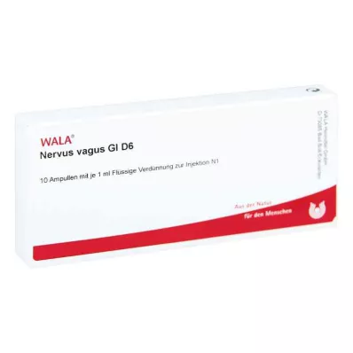 NERVUS VAGUS GL D 6 ampulas, 10X1 ml NERVUS VAGUS GL D 6 ampulas, 10X1 ml