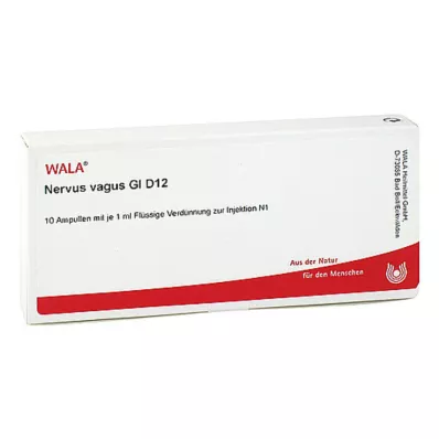 NERVUS VAGUS GL D 12 ampulas, 10X1 ml NERVUS VAGUS GL D 12 ampulas, 10X1 ml