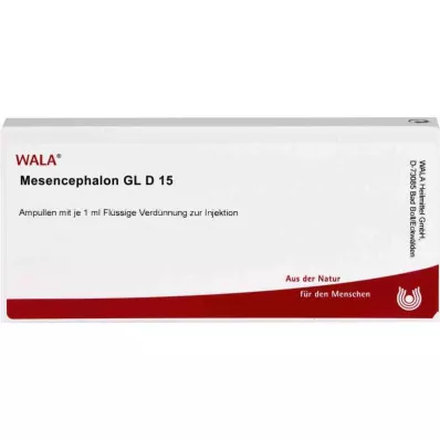MESENCEPHALON GL D 15 ampulas, 10X1 ml MESENCEPHALON GL D 15 ampulas, 10X1 ml
