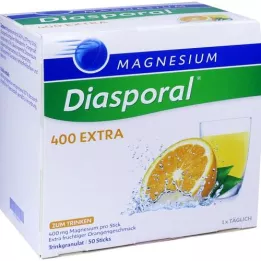 MAGNESIUM DIASPORAL 400 Extra dzeramās granulas, 50 gab