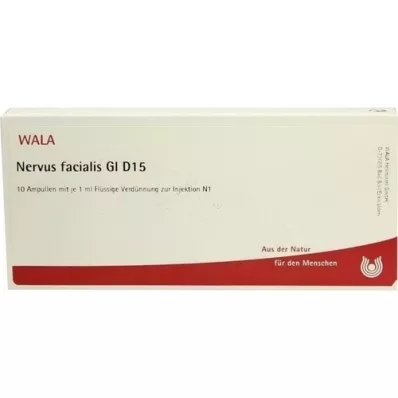 NERVUS FACIALIS GL D 15 ampulas, 10X1 ml