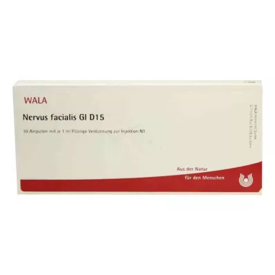 NERVUS FACIALIS GL D 15 ampulas, 10X1 ml