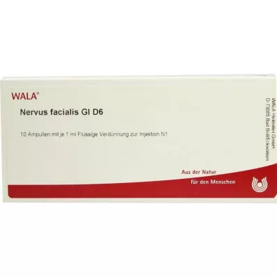 NERVUS FACIALIS GL D 6 ampulas, 10X1 ml