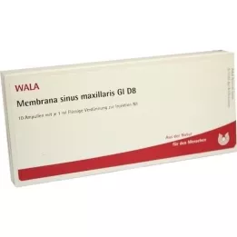 MEMBRANA sinus maxillaris GL D 8 ampulas, 10X1 ml