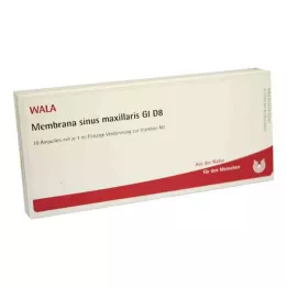 MEMBRANA sinus maxillaris GL D 8 ampulas, 10X1 ml
