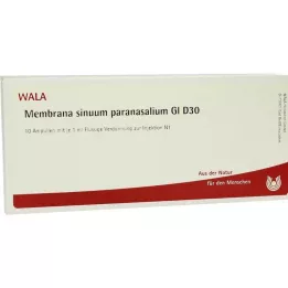 MEMBRANA sinuum paransalium GL D 30 ampulas, 10X1 ml