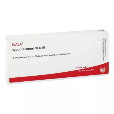 HYPOTHALAMUS GL D 15 ampulas, 10X1 ml