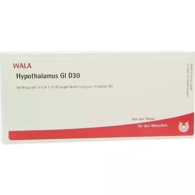 HYPOTHALAMUS GL D 30 ampulas, 10X1 ml