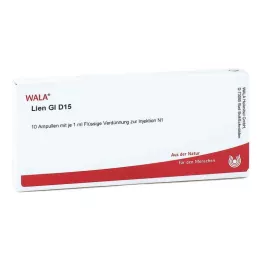 LIEN GL D 15 ampulas, 10X1 ml