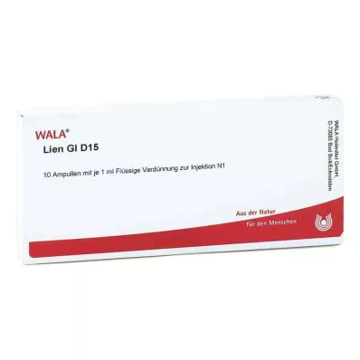 LIEN GL D 15 ampulas, 10X1 ml LIEN GL D 15 ampulas, 10X1 ml