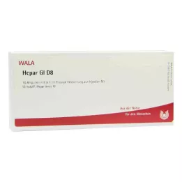 HEPAR GL D 8 ampulas, 10X1 ml
