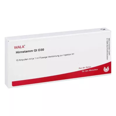 HIRNSTAMM GL D 30 ampulas, 10X1 ml HIRNSTAMM GL D 30 ampulas, 10X1 ml