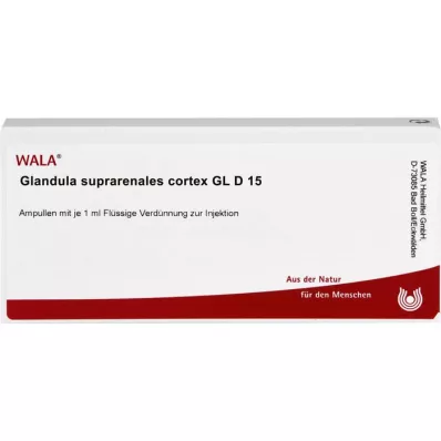 GLANDULA SUPRARENALES kortex GL D 15 ampulas, 10X1 ml