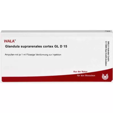 GLANDULA SUPRARENALES kortex GL D 15 ampulas, 10X1 ml GLANDULA SUPRARENALES kortex GL D 15 ampulas, 10X1 ml