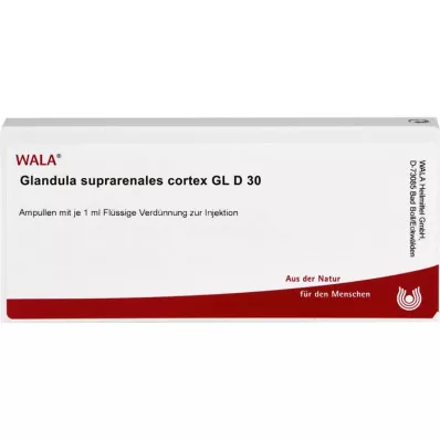 GLANDULA SUPRARENALES kortex GL D 30 ampulas, 10X1 ml