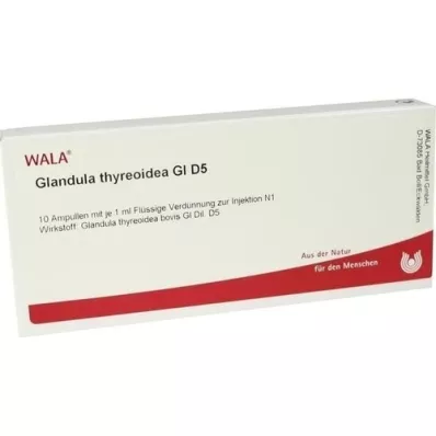 GLANDULA THYREOIDEA GL D 5 ampulas, 10X1 ml