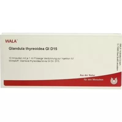 GLANDULA THYREOIDEA GL D 15 ampulas, 10X1 ml
