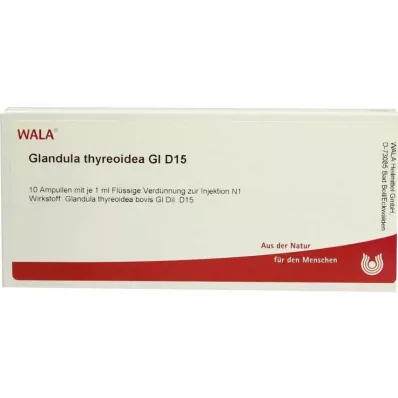 GLANDULA THYREOIDEA GL D 15 ampulas, 10X1 ml