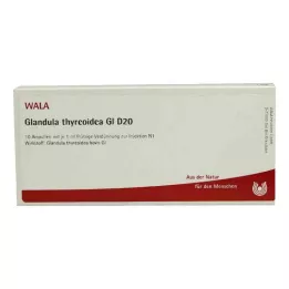 GLANDULA THYREOIDEA GL D 20 ampulas, 10X1 ml