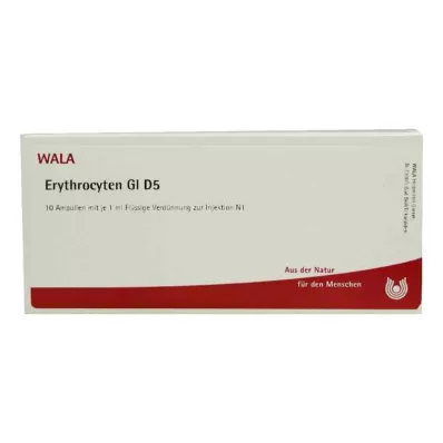 ERYTHROCYTEN GL D 5 ampulas, 10X1 ml ERYTHROCYTEN GL D 5 ampulas, 10X1 ml