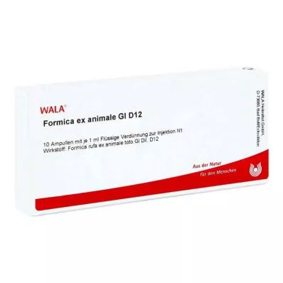FORMICA EX animale GL D 12 ampulas, 10X1 ml FORMICA EX animale GL D 12 ampulas, 10X1 ml