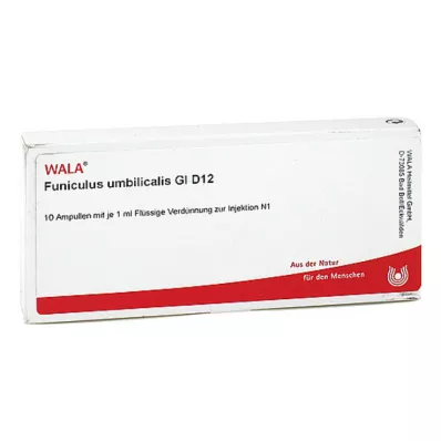 FUNICULUS UMBILICALIS GL D 12 ampulas, 10X1 ml