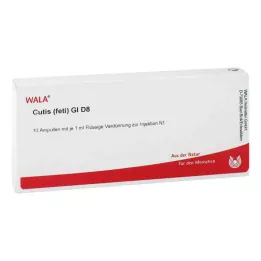 CUTIS feti GL D 8 ampulas, 10X1 ml