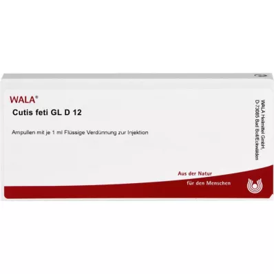 CUTIS feti GL D 12 ampulas, 10X1 ml