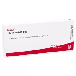 CUTIS feti GL D 12 ampulas, 10X1 ml