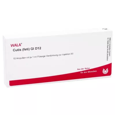 CUTIS feti GL D 12 ampulas, 10X1 ml CUTIS feti GL D 12 ampulas, 10X1 ml