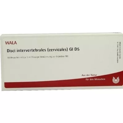 DISCI intervertebrales cervicales GL D 5 ampulas, 10X1 ml