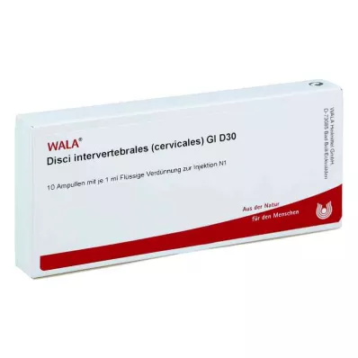 DISCI intervertebrales cervicales GL D 30 ampulas, 10X1 ml