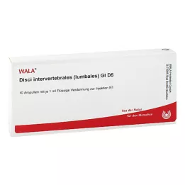 DISCI intervertebrales lumbales GL D 5 ampulas, 10X1 ml