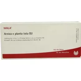 ARNICA E Planta tota D 2 ampulas, 10X1 ml