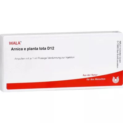 ARNICA E Planta tota D 12 ampulas, 10X1 ml