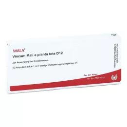 VISCUM MALI e planta tota D 12 ampulas, 10X1 ml