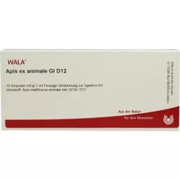 APIS EX animale GL D 12 ampulas, 10X1 ml