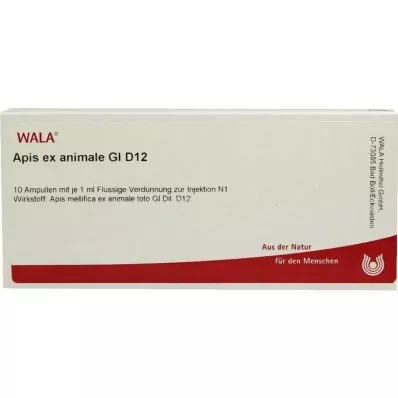 APIS EX animale GL D 12 ampulas, 10X1 ml