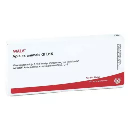 APIS EX animale GL D 15 ampulas, 10X1 ml